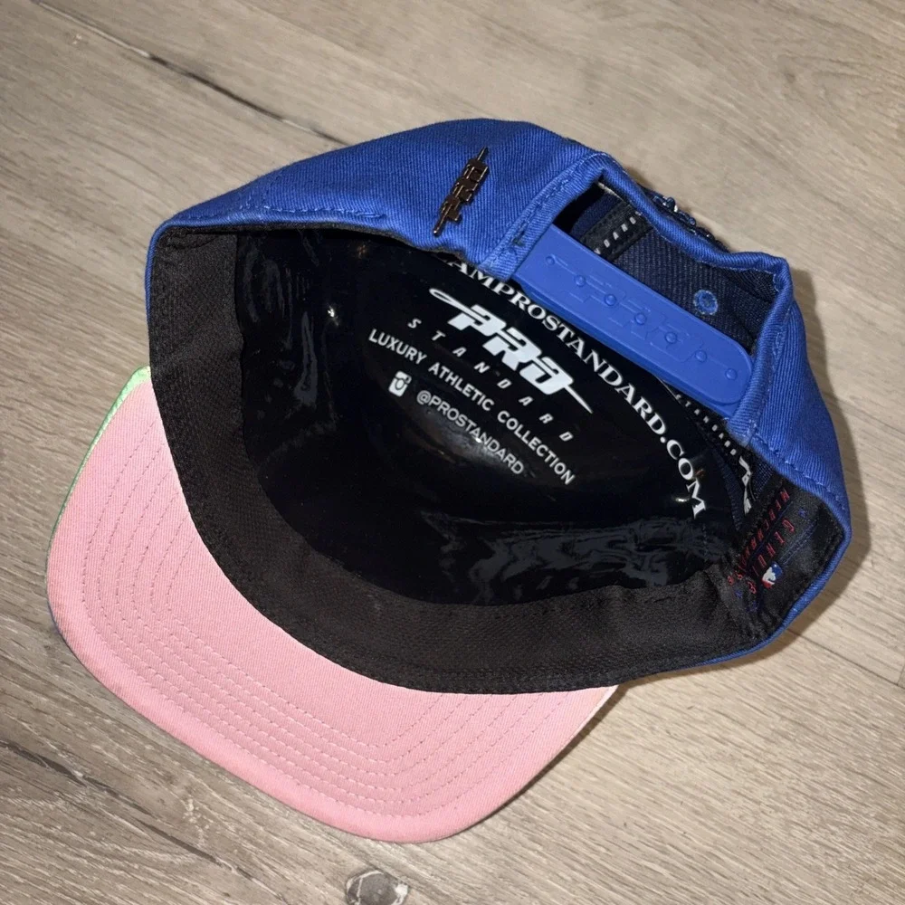 Pro Standard Los Angeles Dodgers MLB Watercolor Tie Dye SnapBack Hat Cap Blue